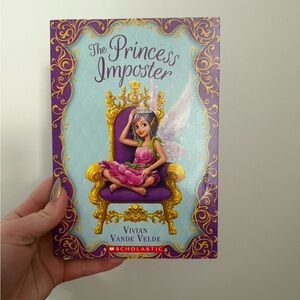 Scholastic's The Princess Imposter - Purple and Gold Cover